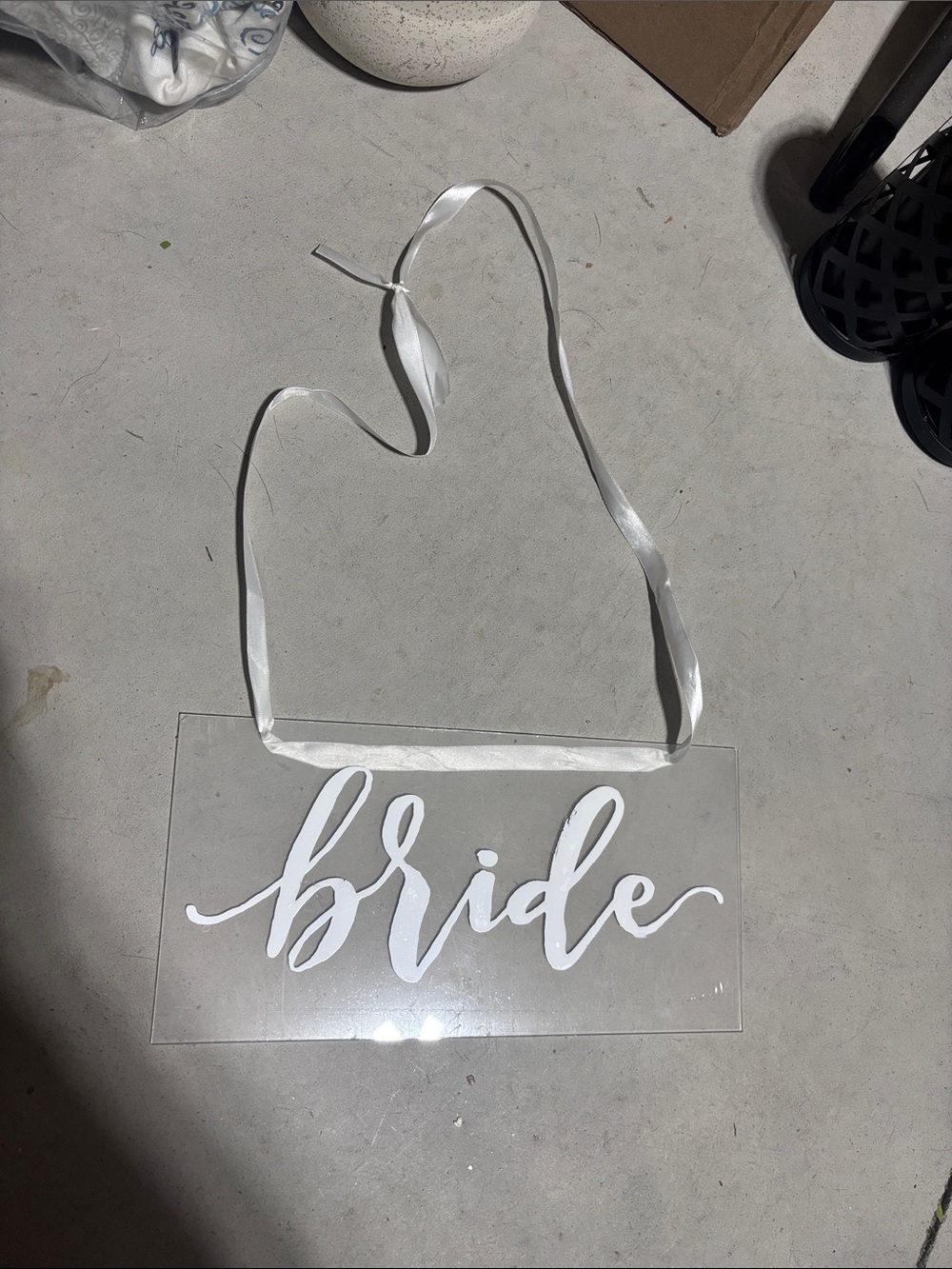 Bride Sign